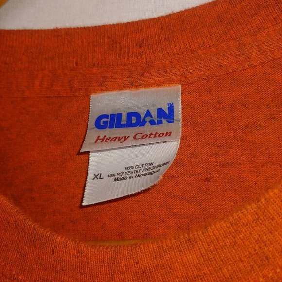 NWOT Vail Colorado Men's XL T Shirt Orange Purple Mountain Ski Town Short Sleeve - Picture 6 of 8